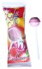 Erdbeer Lolli mit Xylit - zuckerfreier Dauerlutscher, 1 Stk je 6g