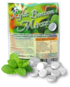 Xylit Bonbons Minz kaufen, 100% zuckerfrei, 70g (ca. 35 Stk)