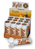 Xylit Kaugummi Orange (Fruchtig-Frisch) - zuckerfrei, Inhalt 30 Stk, 30g