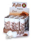 Xylit Kaugummi Zimt - zuckerfrei, Inhalt 30 Stk, 30g