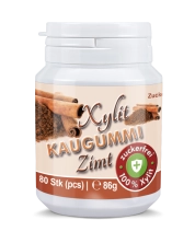 Xylit Kaugummi Zimt - zuckerfrei, Inhalt 80 Stk
