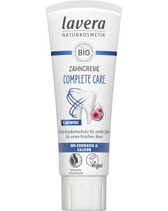 lavera Xylit Zahncreme Complete Care - Fluoridfrei - 5-facher Schutz, 75 ml