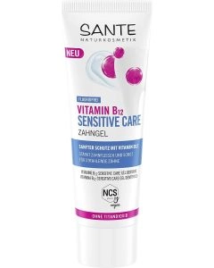 Xylit SANTE SENSITIVE CARE Vitamin B12 Zahngel - ohne Natriumfluorid, 75 ml
