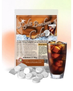 Xylit Bonbons Cola kaufen, 100% zuckerfrei, 70g (ca. 35 Stk)