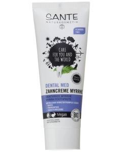 SANTE Naturkosmetik Dental med Zahncreme Myrrhe mit Xylit, 75ml