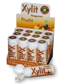 Xylit Kaugummi Fruchtig-Frisch - zuckerfrei, Inhalt 30 Stk, 30g