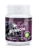 Xylit Birkenzucker Bonbon TRAUBE - 100% zuckerfrei, 100 Bonbons, 70g Inhalt